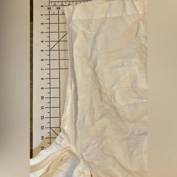 NWOT Johnny Was Women’s Size Small Linen Walking Shorts - Picture 6 of 6